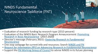 NINDS Fundamental Neuroscience Working Group Public Webinar Recording [upl. by Ellehcor]