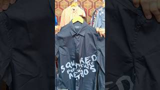 DSQUARED SHIRT IN BLACK COLOUR 😍😍M TO 2XL 🔥🔥 surplus retail mensfashion fashion youtube [upl. by Yarb]