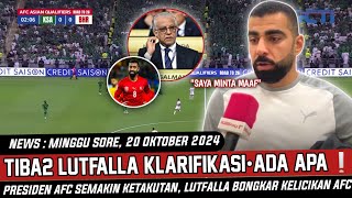 🔴AFC DI BUAT KECEWA  Pernyataan Berani Lutfalla Kejutkan Publik Bahrain  Nasib AFC Di Ujung Tanduk [upl. by Aibonez]