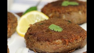 INSTANT POT Shami Kabab Recipe using HOMEMADE masala  Beef Shami Kabab  Make amp freeze kababs [upl. by Eisyak]