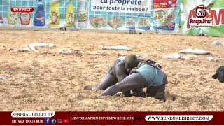 Combat Tidiane Faye vs Nandi Fall chute spectaculaire [upl. by Marget]