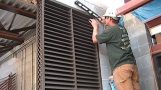 Ruskin XP500 Extreme Weather Louver Installation [upl. by Adnih298]