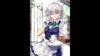 Touhou Project  Izayoi Sakuya  Live Wallpaper [upl. by Lebana830]