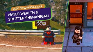 Lego DC SuperVillains quotShutter Shenanigan amp Water Wealthquot Guide [upl. by Eihctir]