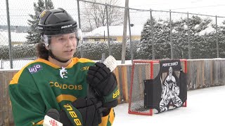 Lentraînement reprend pour les Condors du cégep BeauceAppalaches [upl. by Aynav282]