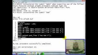 67  Oracle PLSQL Case Statement تعليم أوراكل [upl. by Selin948]