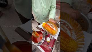 Masala Sweet Corn Chaat 50 Rs Only Shorts streetfood sweetcorn [upl. by Farhi]