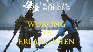 Wukong VS Erlang  二郎神 Yang Jian  Black Myth Wukong Opening Scene amp Boss Fight [upl. by Itteb]