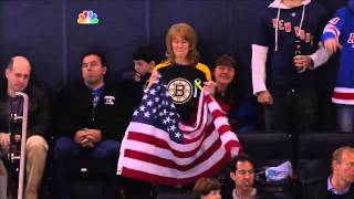 Sweet Caroline played at MSG DevilsRangers 4212013 [upl. by Ahsemo]