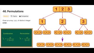 LeetCode  46 Permutations  Problem no 46 [upl. by Somerset]