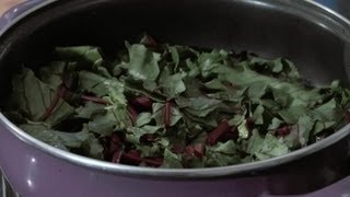 Cooking Beet Tops  Chef Tips amp Tricks [upl. by Levesque]