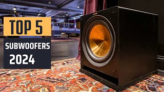 Best Subwoofers 2024  Top 5 Picks [upl. by Ueihtam]