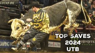 Heroes on the Dirt The Best Bullfighter Saves of 2024 UTB Season [upl. by Atiek]