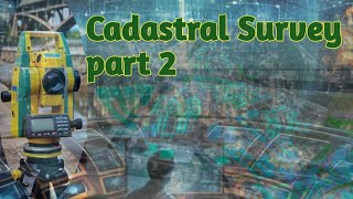 Cadastral Survey part 2Amin surveyor psc learning [upl. by Idnyl]