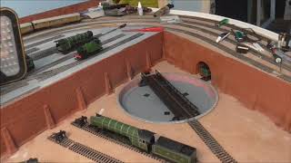 Fitting a Peco turntable and a Expo motor to my layout Part 2 [upl. by Labanna]