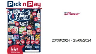 Pick n Pay specials ZA  23082024  25082024 [upl. by Preiser]