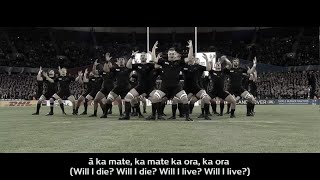 All Blacks Haka with translation [upl. by Esemaj]