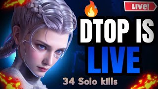 SOLO V SQUAD  Highlights Kills chicken dinner  DTOPISLIVE  pubgmobile bgmi highkills [upl. by Eussoj]