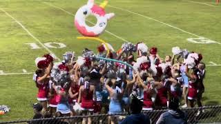 Rockledge vs Seabreeze Homecoming 👑 Band and cheer performance [upl. by Flss435]