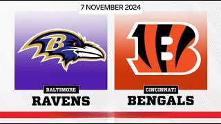 Baltimore Ravens VS Cincinnati Bengals  NFL Match Prediction  AM Football Prediction [upl. by Zipah425]