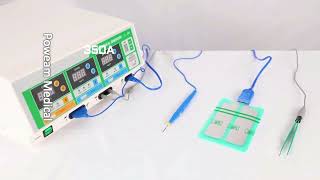 operate diathermy machine [upl. by Yokoyama]