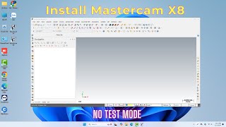 Install mastercam x8 [upl. by Nilson]