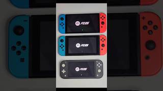 EA FC 25  Switch Lite vs Standard vs Oled  Speed Test Comparison shorts gaming playstation [upl. by Elleval]