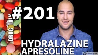 HYDRALAZINE APRESOLINE  PHARMACIST REVIEW  201 [upl. by Nohs]