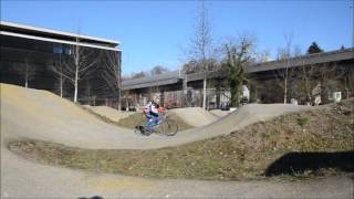 Timon Köhler  BMX Jumps amp Backflip Sihlcity amp Skills Park Switzerland 2017 January [upl. by Marci]