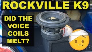 ROCKVILLE K9 SUBWOOFER 3 MONTH REVIEW [upl. by Nibaj]