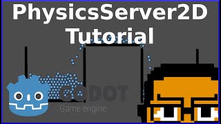 Godot4 PhysicsServer 2D Tutorial [upl. by Yevad]