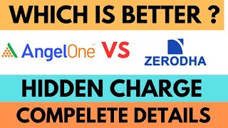 Angel One Vs Zerodha Which Is Better For Stock Market l [upl. by Dulcle]