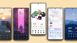 5 UNIQUE Best Theme For Android 2021  Best Nova Launcher Themes Ep03 [upl. by Thornton]