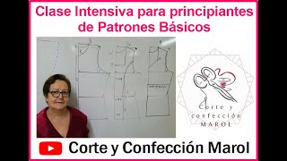 Clase Intensiva para Principiantes de Patronaje Básico [upl. by Eelirak]