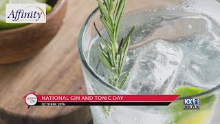 NATIONAL DAY CALENDAR International Gin and Tonic Day [upl. by Eeleak240]