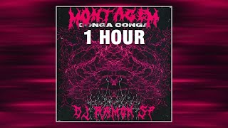 1 HOUR DJ RAMON SP  Montagem  Conga Conga Slowed  Reverb [upl. by Ahsiadal]