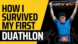 My FIRST Duathlon  Trifactor RunBikeRun Philippines 2022  Duathlon Vlog 3 [upl. by Ellicec]