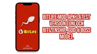 Unlock Bitizenship God amp Boss Mode with BitLife MOD APK [upl. by Caterina]