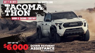 2024 Toyota Tacoma Get Up to 6000 DPA  Atkins Kroll Guam [upl. by Thrasher368]