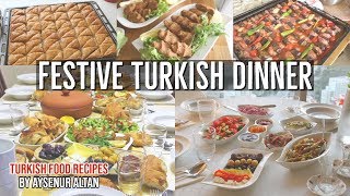 Turkish Ramadan Iftar  Dinner Menu  8 Recipes And Planning [upl. by Silbahc]