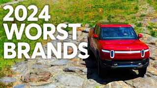 2024 Worst Car Brands  Consumer Reports [upl. by Grier]