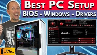 🛑 Get MAX FPS 🛑 How to Set Up PC After Build  Bios Windows Drivers  Best PC Setup [upl. by Eedebez588]