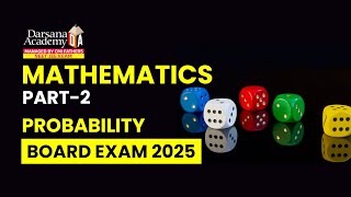 Probability  Part2  Mathematics  Darsana Academy  NEET  JEE  KEAM [upl. by Eelrihs591]