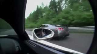 Nissan GTR vs Bugatti Veyron HD [upl. by Mccollum]