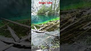 Grassi Lakes shorts banffadventure naturaladventure canadianlandmark hikingadventure water [upl. by Leontyne655]