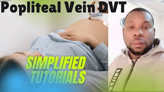 Popliteal Vein DVT [upl. by Ritch]