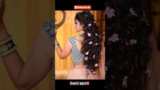 Stylish Hair style for bridal  hair style  fashion bridal hairstyle viral [upl. by Alabaster]