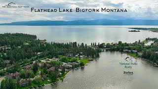 Downtown Bigfork Montana on the Swan River [upl. by Bible]