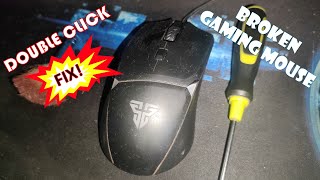 Mouse Double Click Fix  Fantech Crypto VX7 Gaming Mouse Disassembly [upl. by Kelton155]