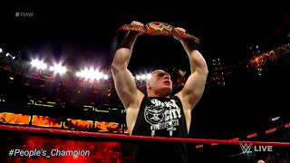 Brock Lesnars Best Entrance  WWE RAW 230418 [upl. by Aneekal319]